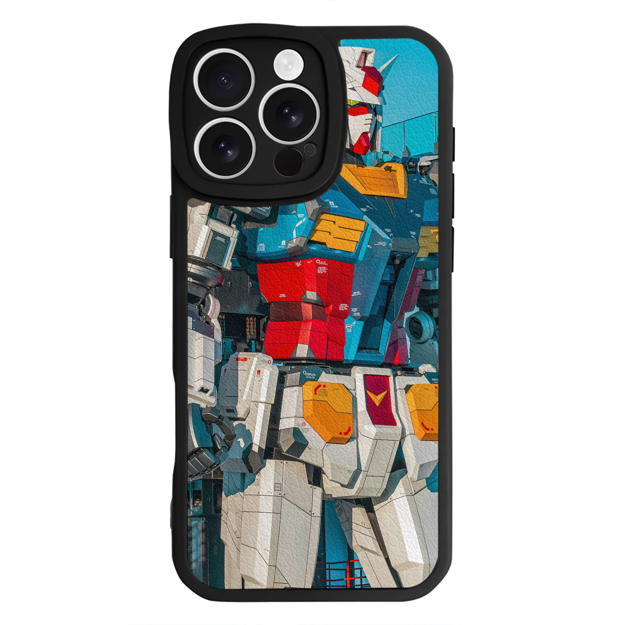 （画像用） Transformers トランスフォーマー 【iPhone 16シリーズ対応】シリコンスマホケース（レザー調） 材質：シリコン